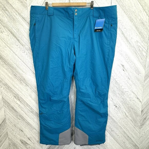 Columbia Snow Pants Womens Plus Size 3X Bugaboo Omni-Tech Snowboard Ski NEW NWT - Picture 1 of 7
